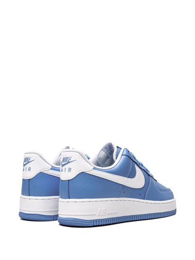 Shop Nike Air Force 1 '07 "unc" Sneakers In Blue