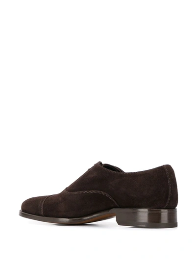 Shop Scarosso Bacco Lace-up Oxford Shoes In Brown