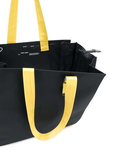 Shop Off-white Industrial Straps Tote In Black