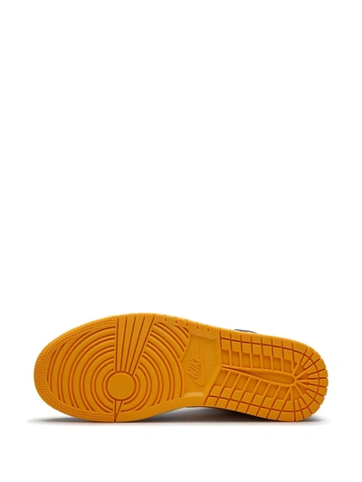 Shop Jordan Air  1 Mid Se "laser Orange/black" Sneakers In White