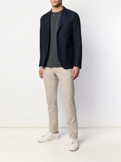 Incotex Classic Tailored Trousers In Neutrals