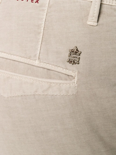 Incotex Classic Tailored Trousers In Neutrals