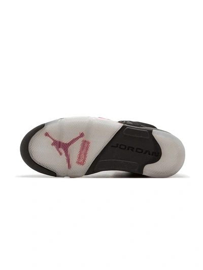 Jordan Air  5 Retro Supreme Sneakers In Black