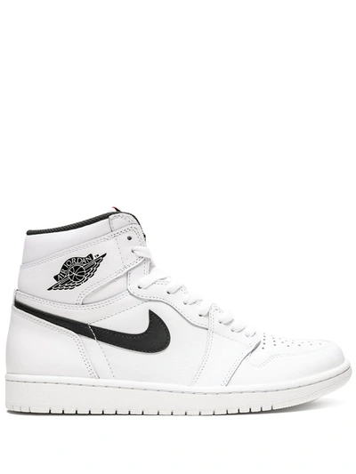 Shop Jordan Air  1 Retro High Og "premium Essentials" Sneakers In White