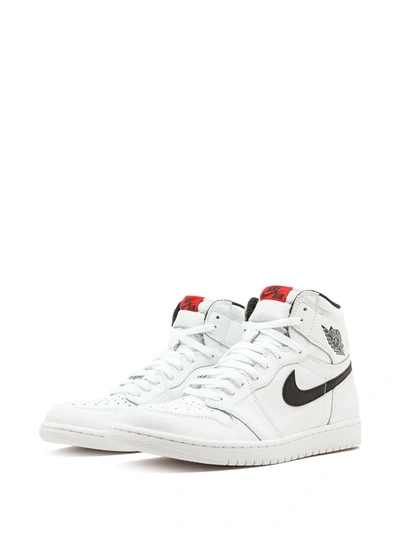 Shop Jordan Air  1 Retro High Og "premium Essentials" Sneakers In White