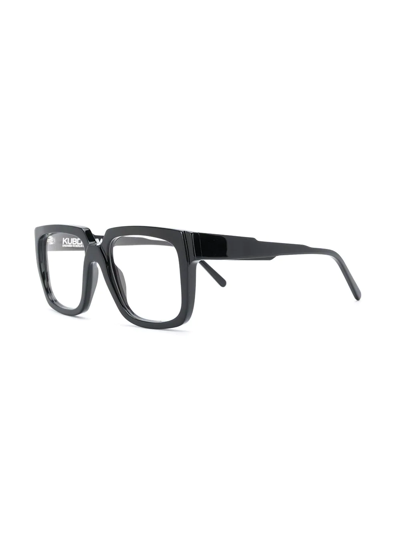 Kuboraum Mask K25 Square-frame Glasses In Black