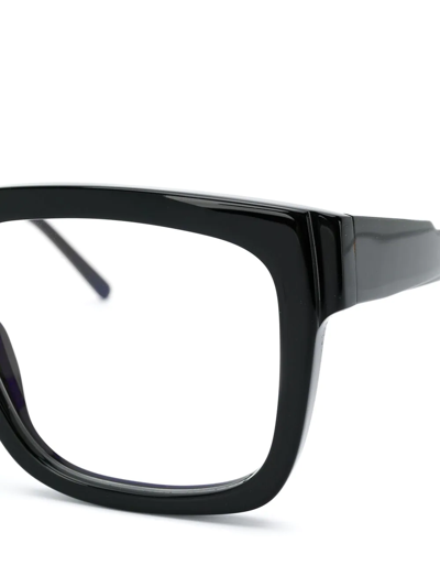 Kuboraum Mask K25 Square-frame Glasses In Black