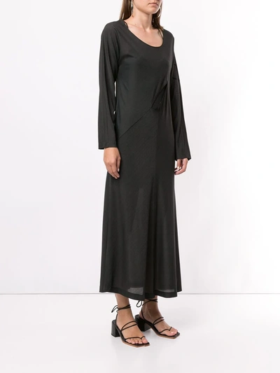 Pre-owned Comme Des Garçons Cut-out Dress In Black