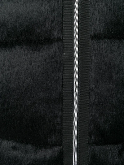 Herno Mid-length Puffer Jacket In Black