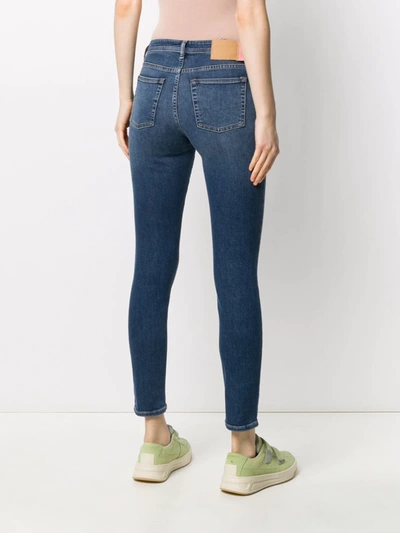 Shop Acne Studios Climb Stretch Fit Jeans In Blue