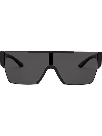 Shop Burberry Eyewear Be4291 Sunglasses In Black