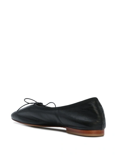 Shop Mansur Gavriel Dream Ballerina Flats In Black