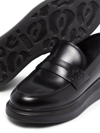 Shop Alexander Mcqueen Hybrid Platform Loafers In Black