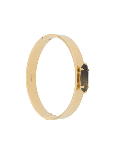 Shop Wouters & Hendrix Labradorite Cuff Bracelet In Gold