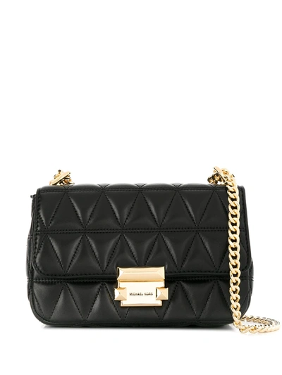 Shop Michael Kors Sloan Shoulder Bag In Black