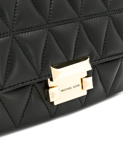 Shop Michael Kors Sloan Shoulder Bag In Black