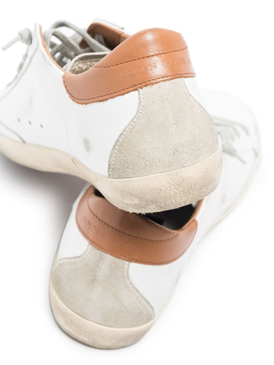 Shop Golden Goose Super-star Low-top Sneakers In Neutrals