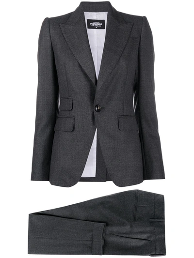 Shop Dsquared2 Slim-fit Suit In Grey