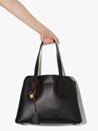 Shop Marc Jacobs Editor 38 Shoulder Bag In Black