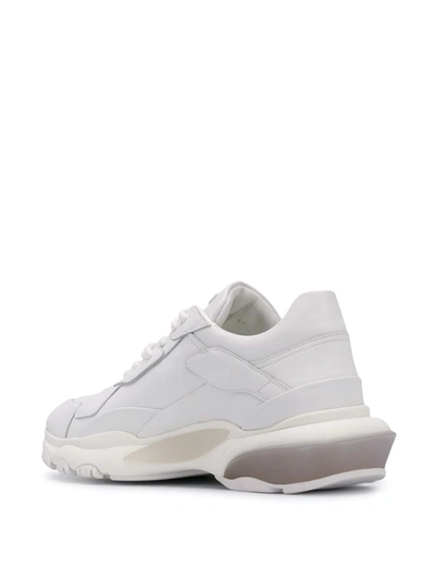 Shop Valentino Rockstud Vltn Sneakers In White