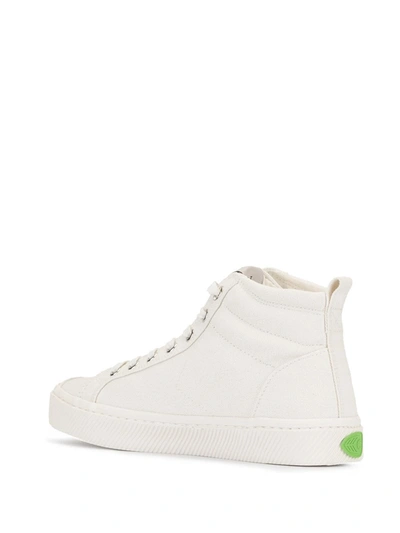 Shop Cariuma Oca High-top Canvas Sneakers In White