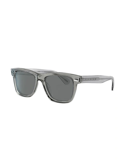 Shop Oliver Peoples Oliver Sun Sunglasses In Grey