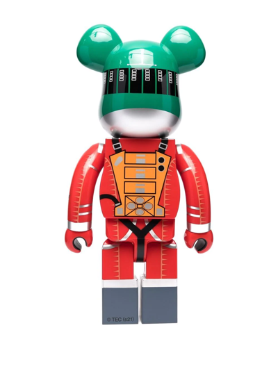 Shop Medicom Toy Be@rbrick Space Suit 1000% Figure In 红色