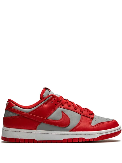 Shop Nike Dunk Low Retro "unlv" Sneakers In Red