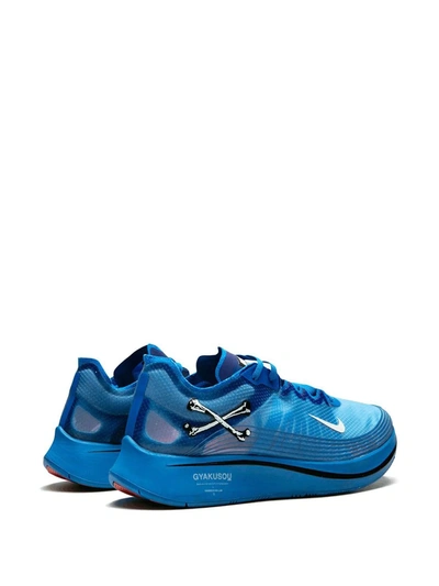 Shop Nike Zoom Fly/gyakusou Sneakers In Blue
