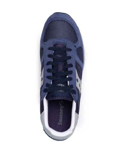 Shop Saucony Shadow Original Low-top Sneakers In Blau