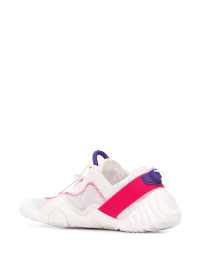 Shop Kenzo Wave Sneakers In White