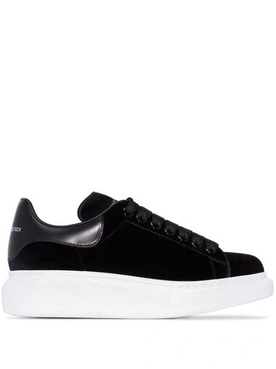 Shop Alexander Mcqueen Platform Sneakers In Black