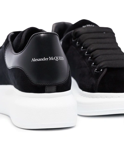 Shop Alexander Mcqueen Platform Sneakers In Black