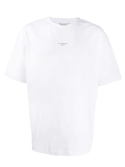 Shop Drôle De Monsieur Not From Paris Madame Printed T-shirt In White