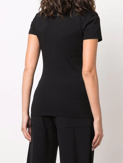 Philipp Plein Crystal-embellished Short-sleeved T-shirt In Black