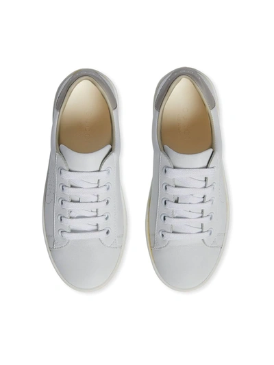 Gucci Kids' Ace Interlocking G Sneakers In Bianco | ModeSens
