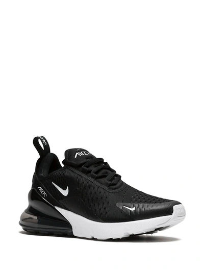 Nike Womens Black Anthracite Air Max 270 Trainers 4 In  Black/anthracite/white | ModeSens