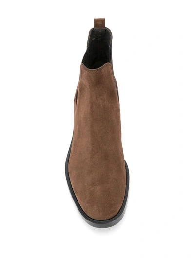 Shop Tod's Ankle-length 30mm Chelsea Boots In Brown