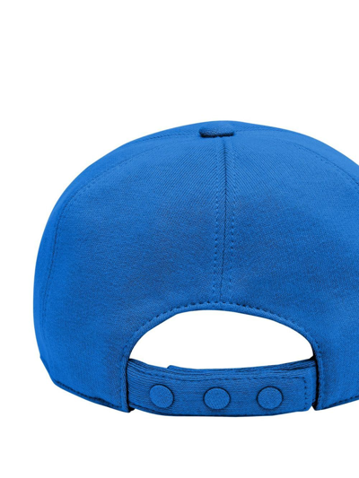Shop Burberry Tb Monogram Baseball Cap In Blue
