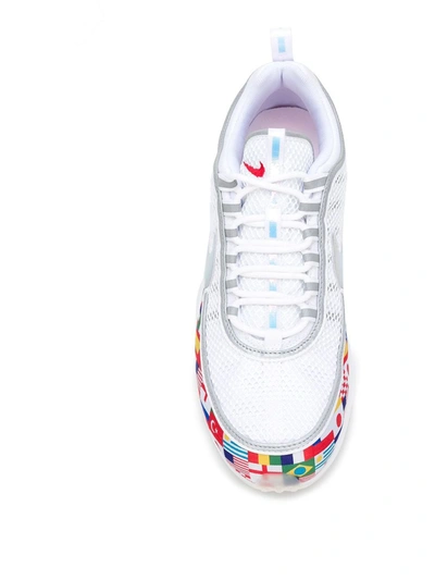 Shop Nike Air Zoom Spiridon '16 Nic Qs "flag Pack" Sneakers In White