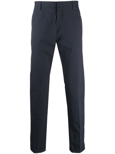 Shop Paul Smith Slim-fit Tailored Trousers In Blue