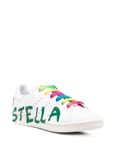 Shop Stella Mccartney X Ed Curtis Stan Smith Vegan Sneakers In White