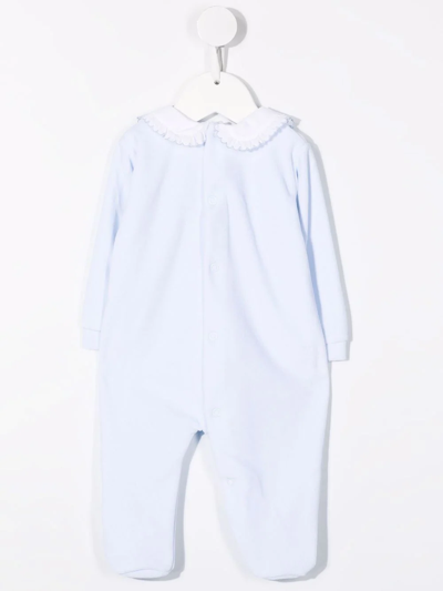 Siola Scalloped Collar Body In Blue