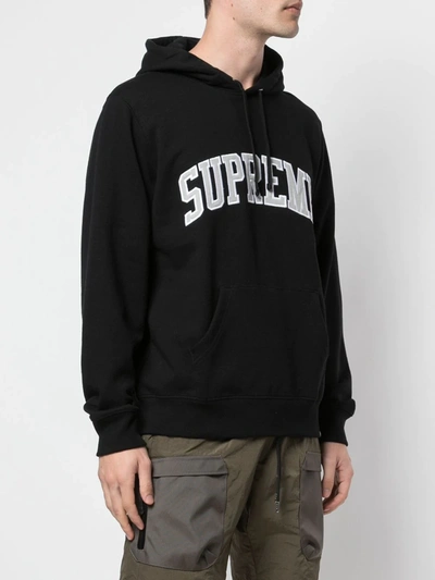 Shop Supreme X Nfl X Raiders '47 Hoodie In Black