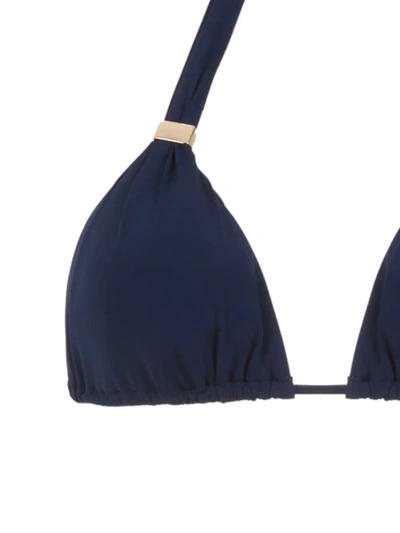 Brigitte Embellished Bikini Set In Blue