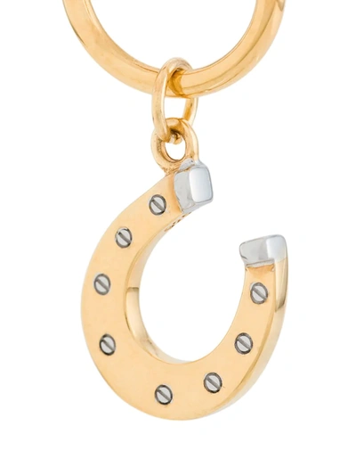 Shop True Rocks Horseshoe Hoop Earring In Gold