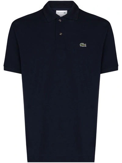 Lacoste Slim Fit Core Polo In Blue