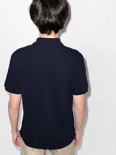 Lacoste Slim Fit Core Polo In Blue