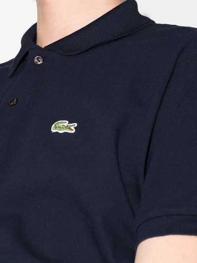 Lacoste Slim Fit Core Polo In Blue