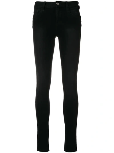 Shop Liu •jo Second Skin Jeans In Black